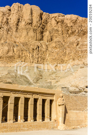 Mortuary temple of Hatshepsut in Deir el-Bahari Mortuary temple of Hatshepsut in Deir el-Bahari 20059284