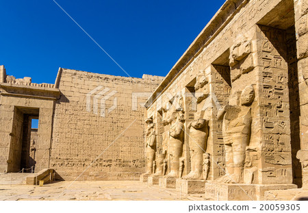 Inside Mortuary Temple of Ramses III near Luxor 20059305