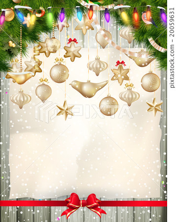 Christmas greeting card. EPS 10 Christmas greeting card. EPS 10 20059631