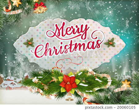Christmas greeting card. EPS 10 20060105