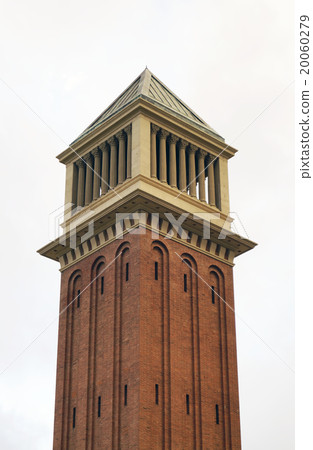 Venetian tower at Espanya square 20060279