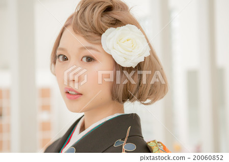 髮型 和服 新年快樂 20060852