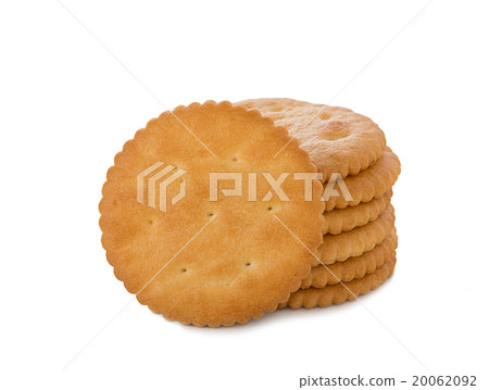 Biscuits on white background Biscuits on white background 20062092