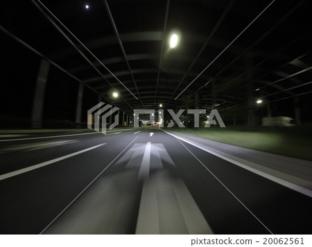 Landscape of general road with characteristic roof 20062561