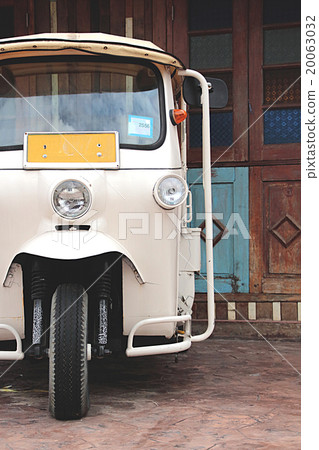 Famous motor- tricycle (tuk tuk) in Thailand. Famous motor- tricycle (tuk tuk) in Thailand. 20063032