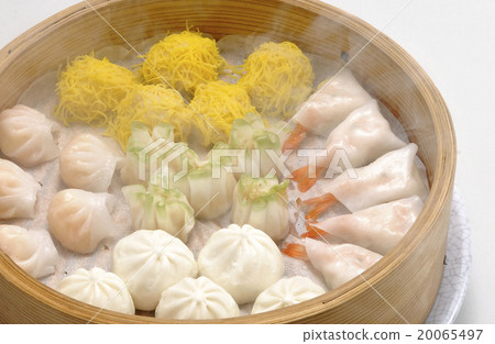 中國餃子蒸食物 20065497