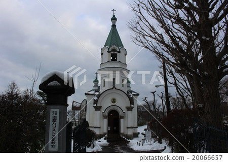 Snowy Hakodate Orthodox Orthodox Church Important Preservation District for Groups of Traditional Buildings Hakodate City, Hokkaido 20066657