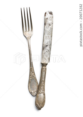 old vintage knife and fork 20071282