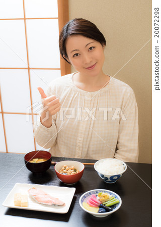 Japanese meal scene Japanese meal scene 20072298
