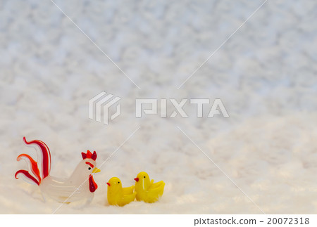 公雞鳥的玻璃製品 20072318