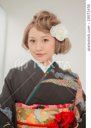 長袖和服 成年慶祝 髮型 20072456