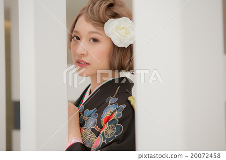 長袖和服 成年慶祝 髮型 20072458