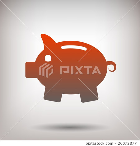 Pictograph of moneybox 20072877