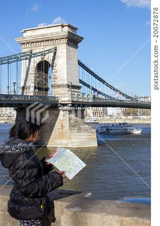 Asian tourist in Budapest 20072878