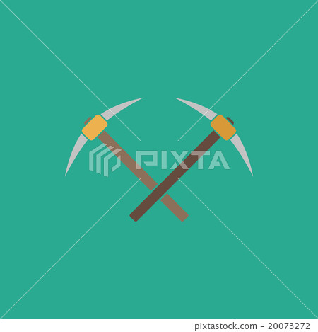 sign crossed-powered icebreaker. two ice ax  20073272