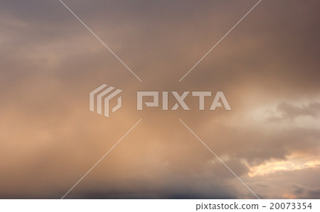 sky with clouds and sun background 20073354
