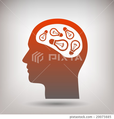 Pictograph of bulb concept 20073885