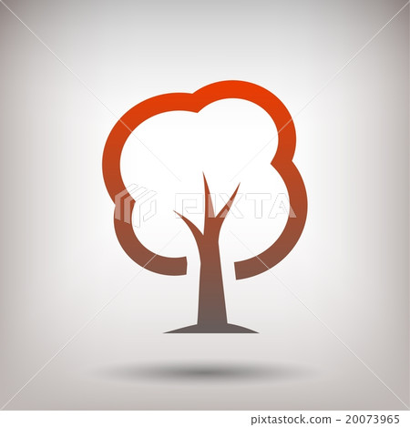Pictograph of tree - Stock Illustration [20073965] - PIXTA