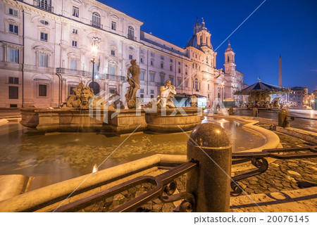 Rome, Italy: Piazza Navona 20076145