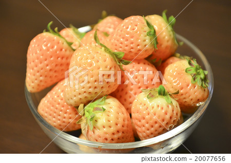 白色的草莓 20077656