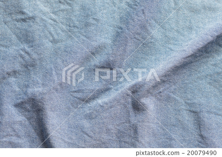 blue cotton texture oxford fabric background 20079490