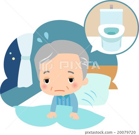 晚上醒來醒來洗手間的老人 20079720