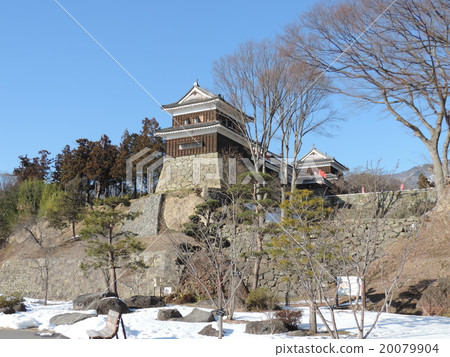 Sanada Maru Motoshi winter Shinshu Ueda castle (Sanada castle) Sanada Maru Motoshi winter Shinshu Ueda castle (Sanada castle) 20079904