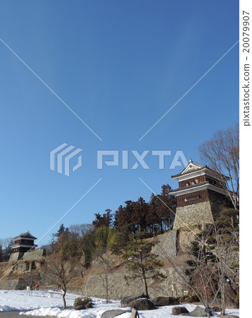 Sanada Maru Motoshi冬天Shinshu Ueda城堡（Sanada城堡） 20079907