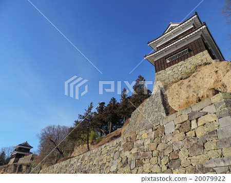 Sanada Maru Motoshi冬天Shinshu Ueda城堡（Sanada城堡） 20079922