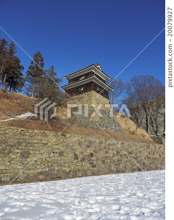 Sanada Maru Motoshi winter Shinshu Ueda castle (Sanada castle) Sanada Maru Motoshi winter Shinshu Ueda castle (Sanada castle) 20079927