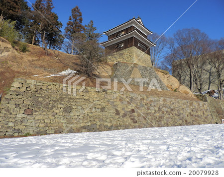 Sanada Maru Motoshi冬天Shinshu Ueda城堡（Sanada城堡） 20079928