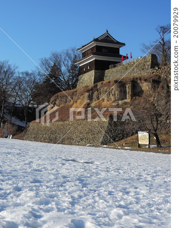Sanada Maru Motoshi冬天Shinshu Ueda城堡(Sanada城堡) Sanada Maru Motoshi冬天Shinshu Ueda城堡(Sanada城堡) 20079929