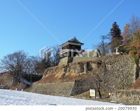 Sanada Maru Motoshi冬天Shinshu Ueda城堡（Sanada城堡） 20079930