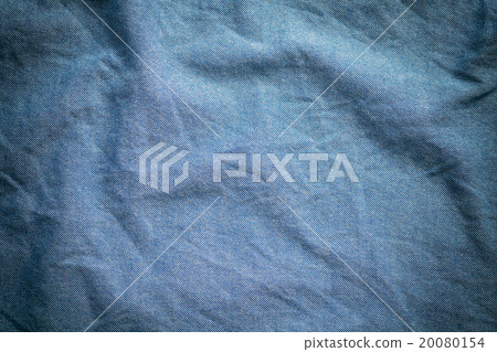 blue cotton texture oxford fabric background 20080154