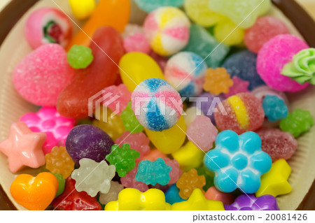 colorful Japanese candy colorful Japanese candy 20081426