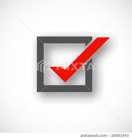 Check mark symbol 20081643