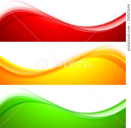 Set of wave banners 20081644