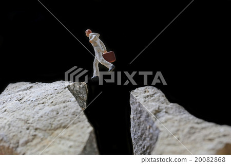 Businessman's leap 20082868