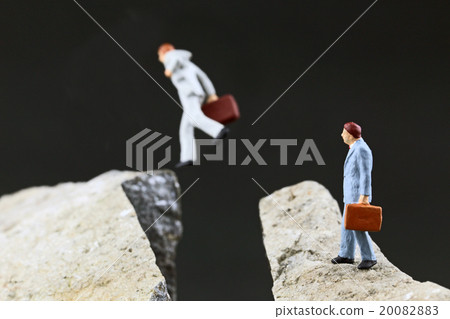 Businessman going over 20082883