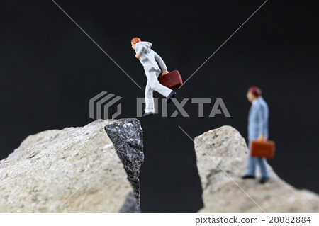 Businessman going over 20082884