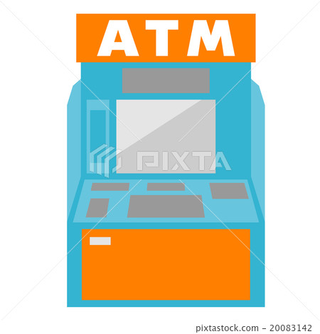 atm 自動櫃員機 illustration 20083142