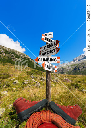 Mountain Climbing Concept 20083442