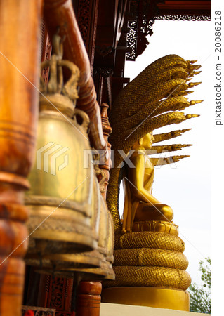 gold bell with buddha gold bell with buddha 20086218