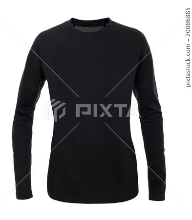 Black turtleneck. Isolated on a white background Black turtleneck. Isolated on a white background 20086885