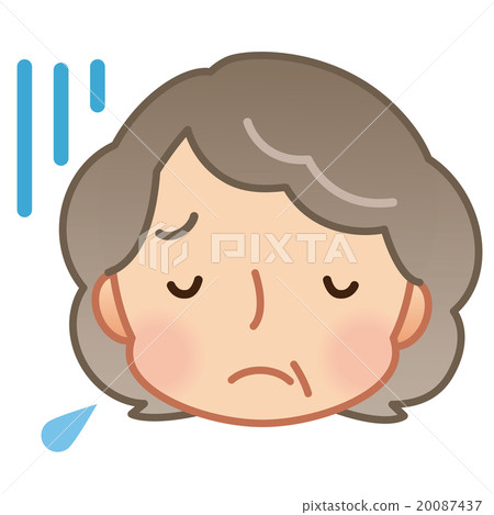 Seniors depressed grandmother Seniors depressed grandmother 20087437