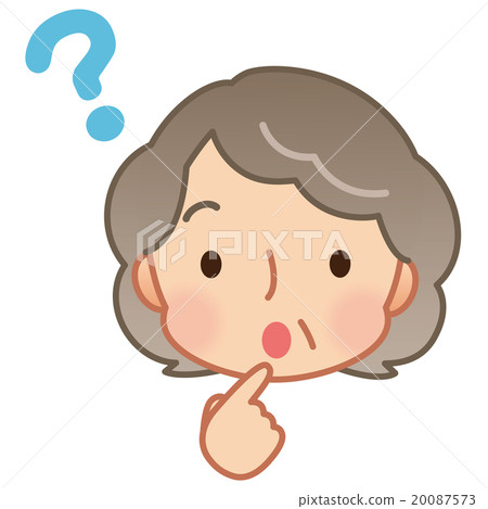 The elderly facial expression question 20087573