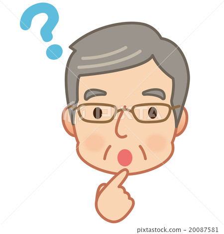 The elderly facial expression question 20087581