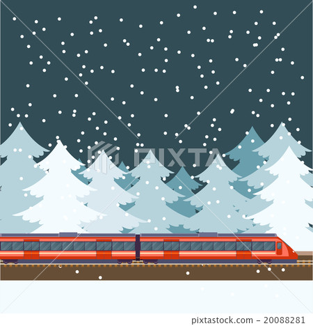 Train in the forest banner Train in the forest banner 20088281