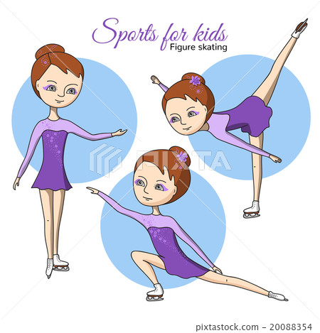 Sports for kids. Figure skating. 20088354