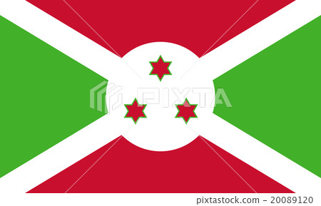 Standard Proportions for Burundi Flag 20089120